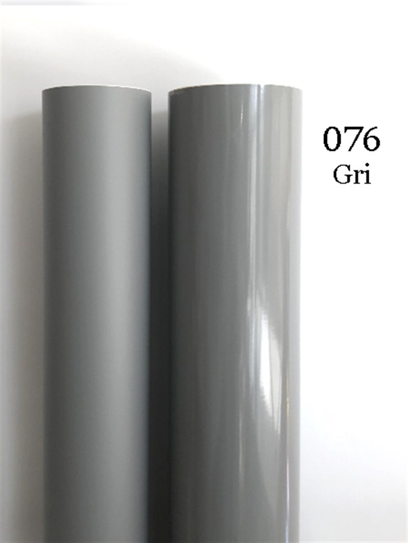 Gri Mat-Parlak Folyo-076