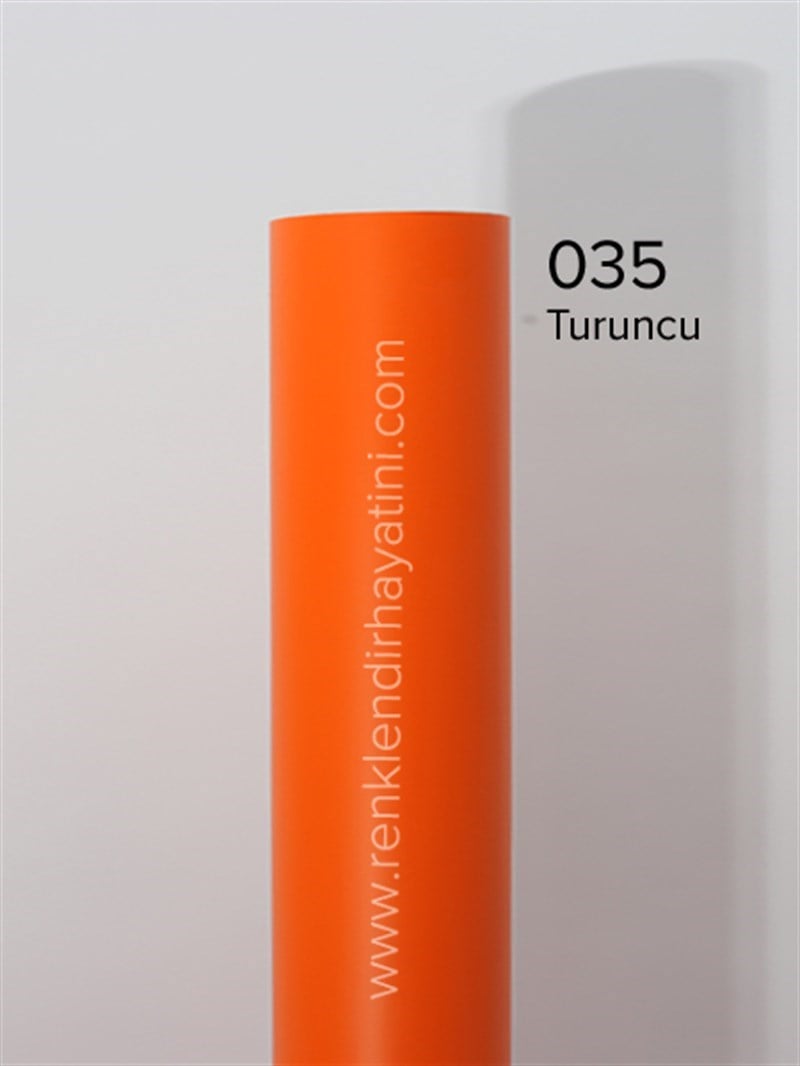 Turuncu Mat Folyo-035