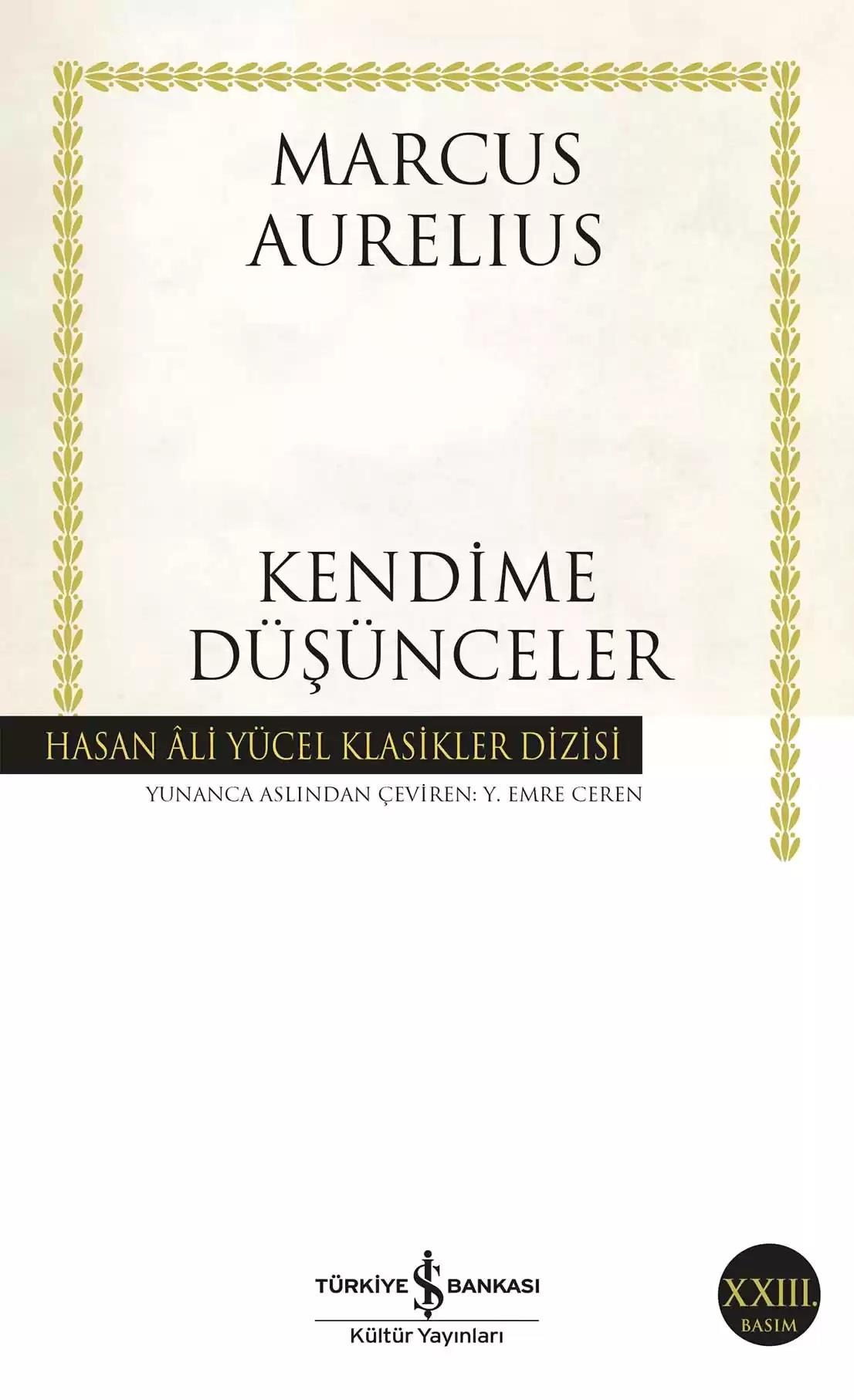 KENDİME DÜŞÜNCELER