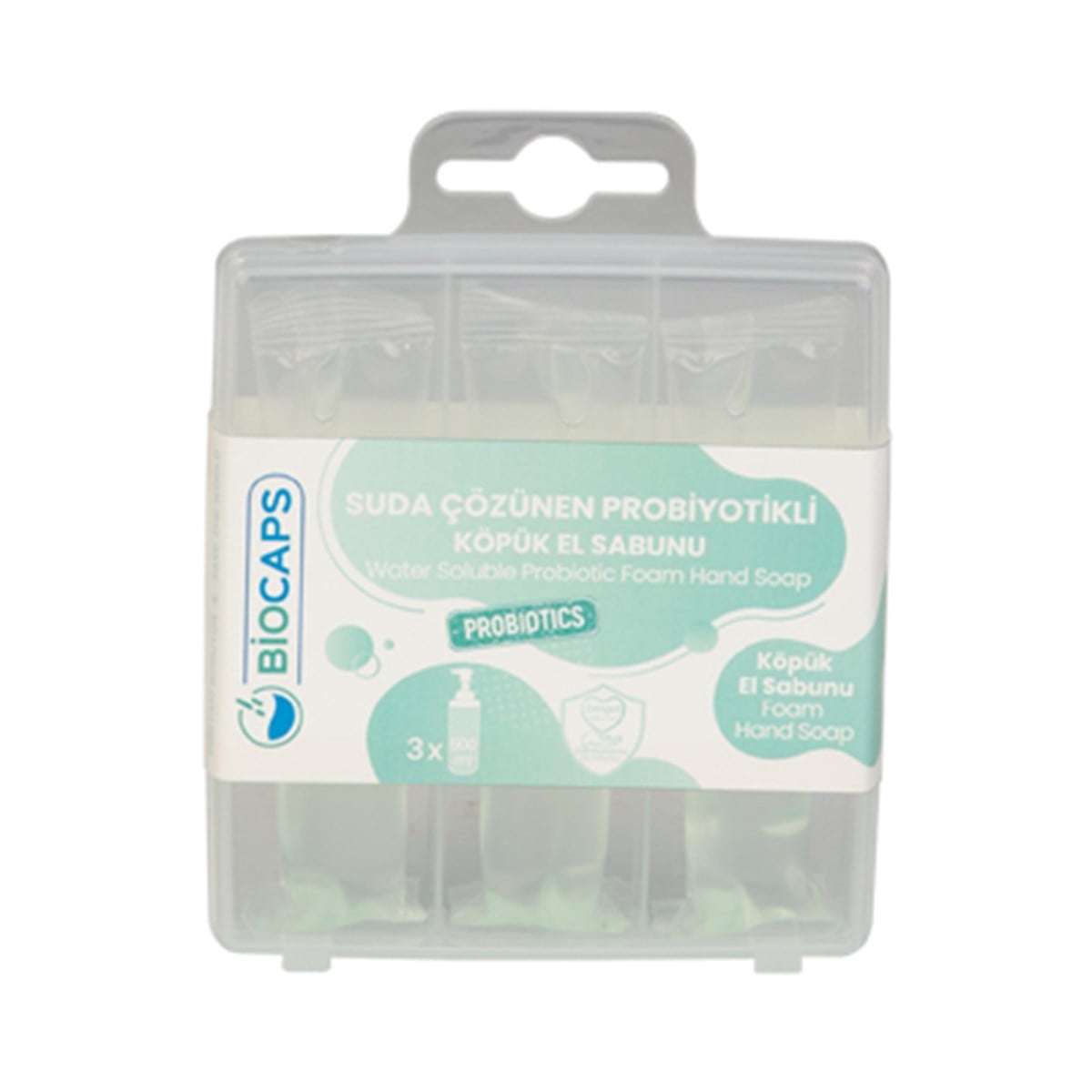 BIOCAPS PC 70 SUDA ÇÖZ. PROBİYOTİKLİ KÖPÜK EL SAB.