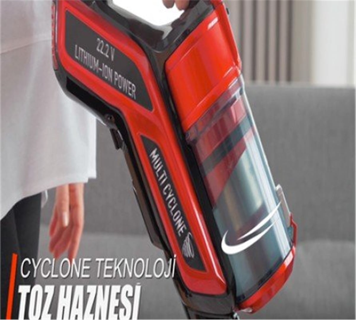 FANTOM QUANTUM P 2049 ŞARJLI  ELEKTRİKLİ  SÜPÜRGE