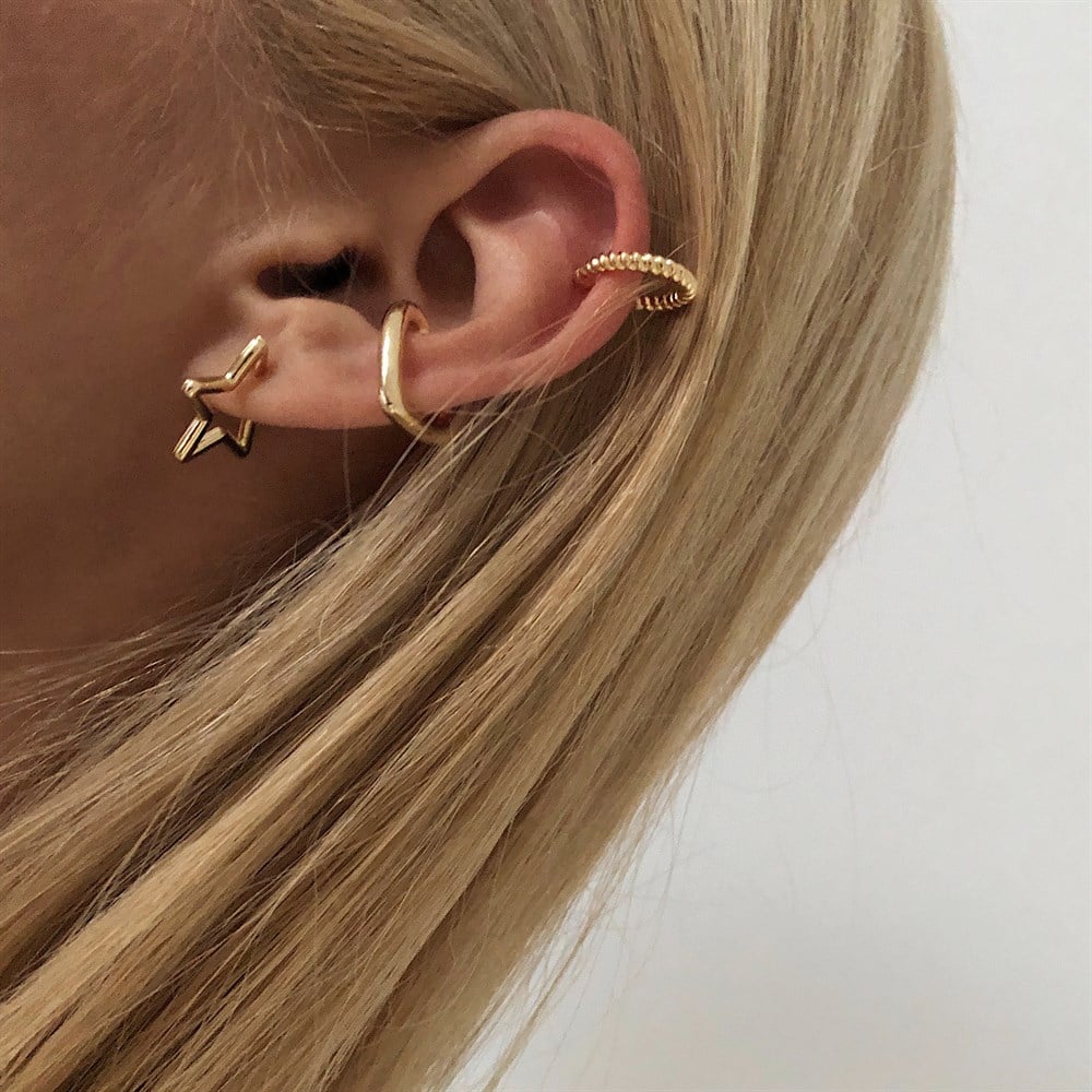3lü ear cuff set