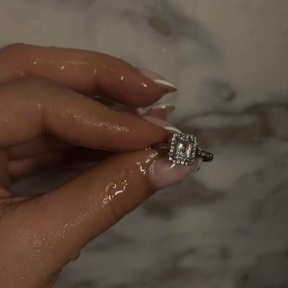 925 ayar gümüş baget yüzük