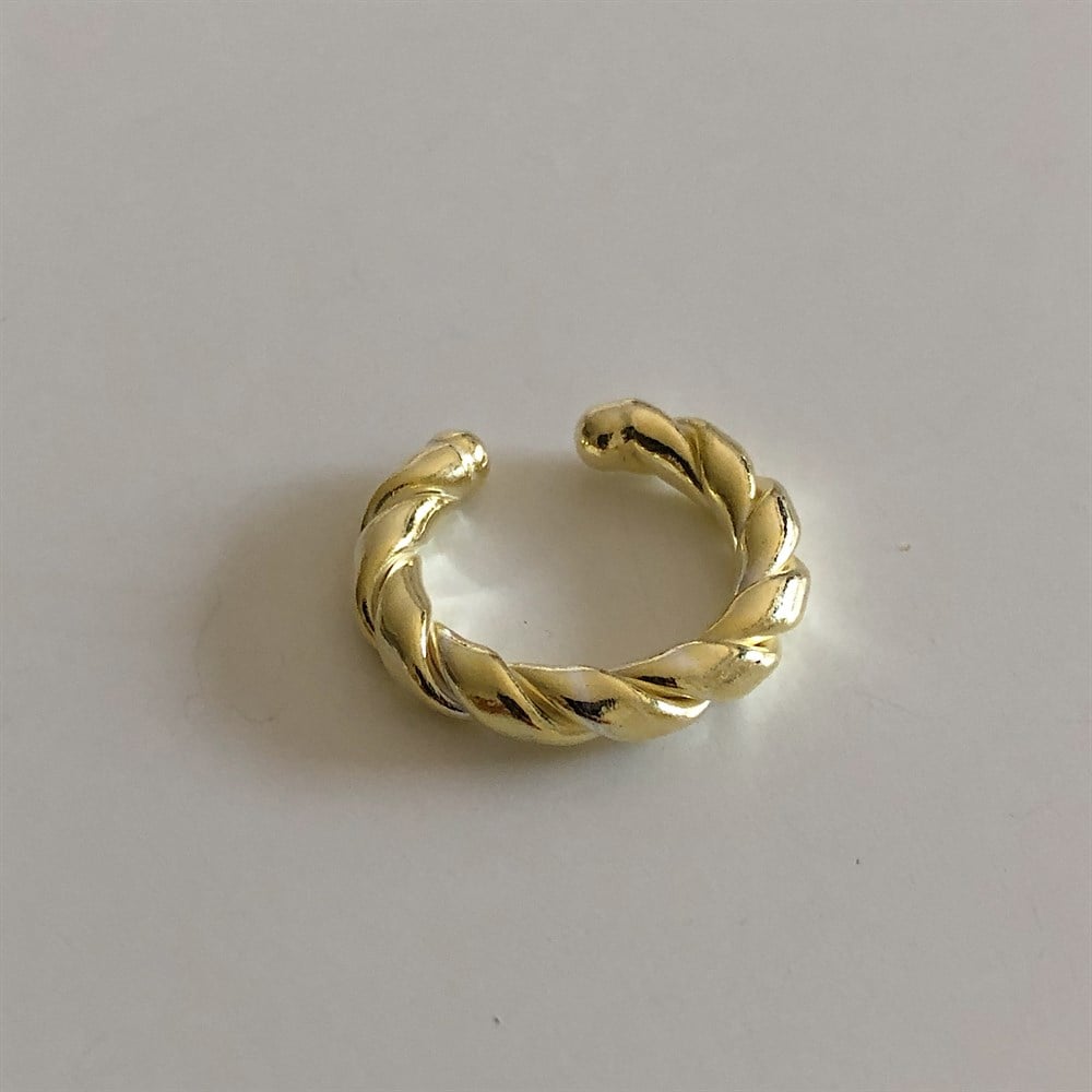 925 desenli ear cuff