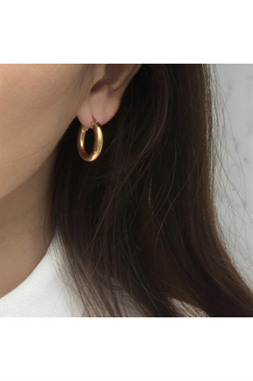 925 Hoop Küpe