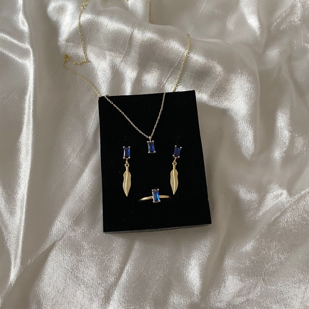 925 mavi set
