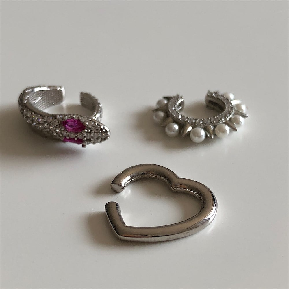 925 mini incili ear cuff