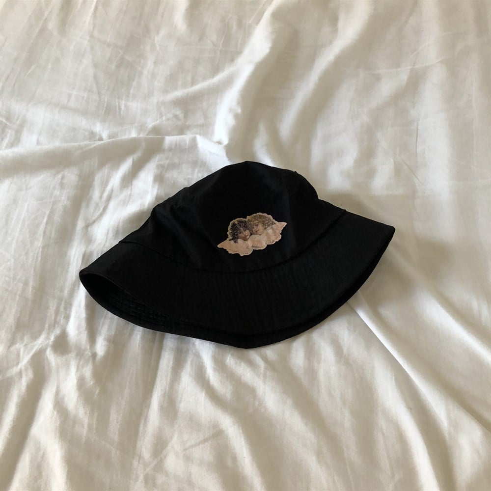 angel bucket hat