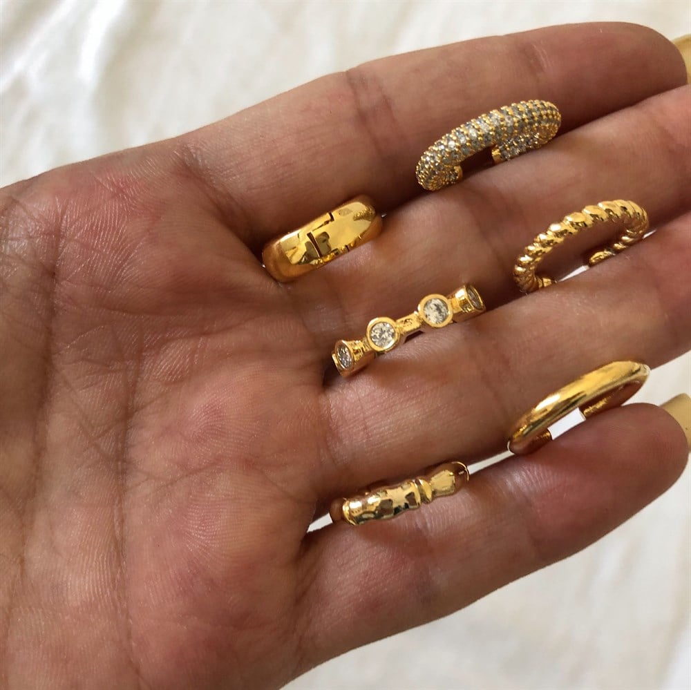 çeşitli ear cuff