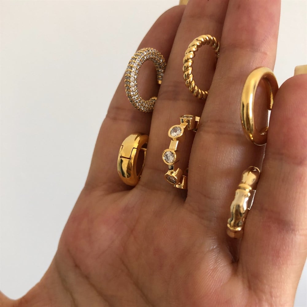 çeşitli ear cuff