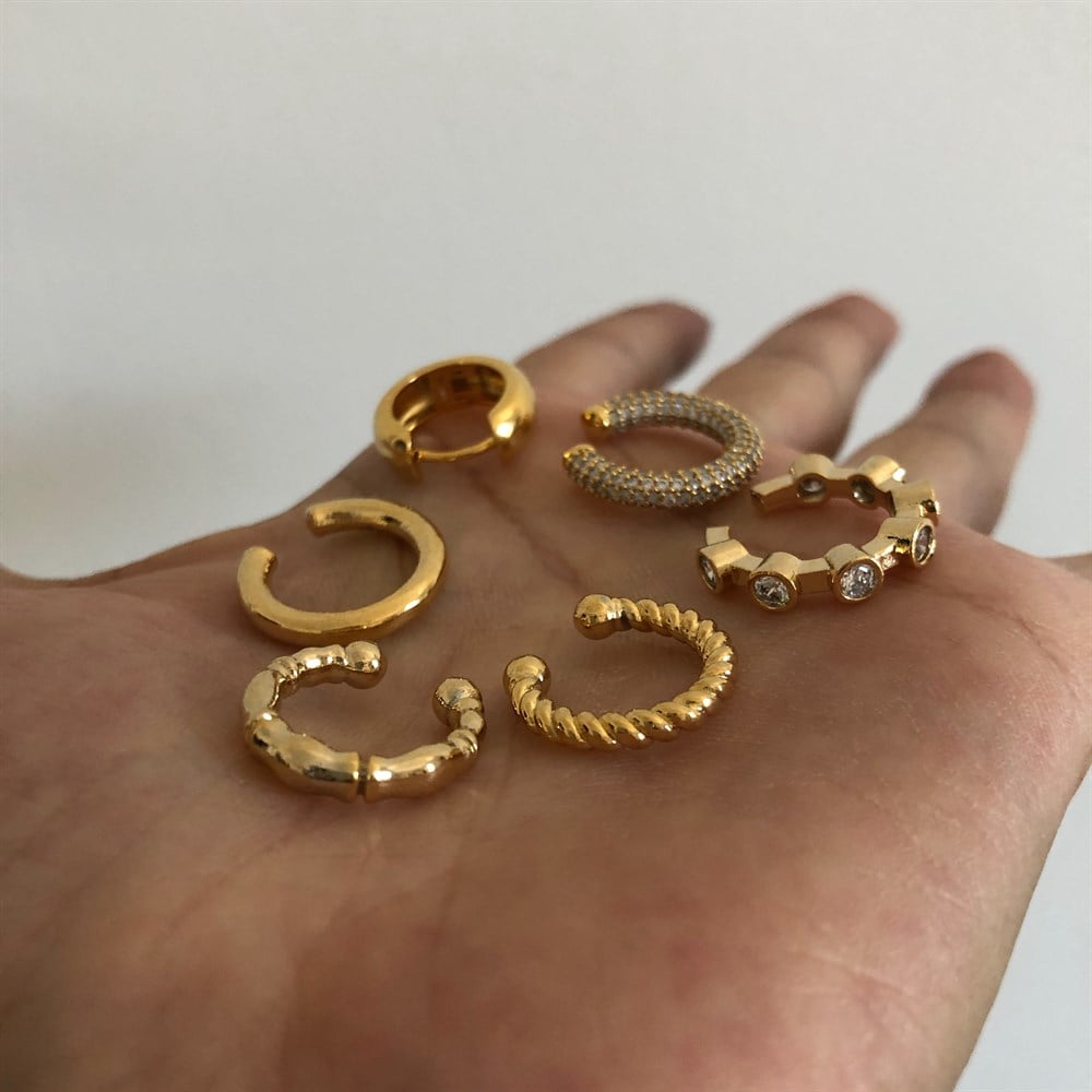 çeşitli ear cuff