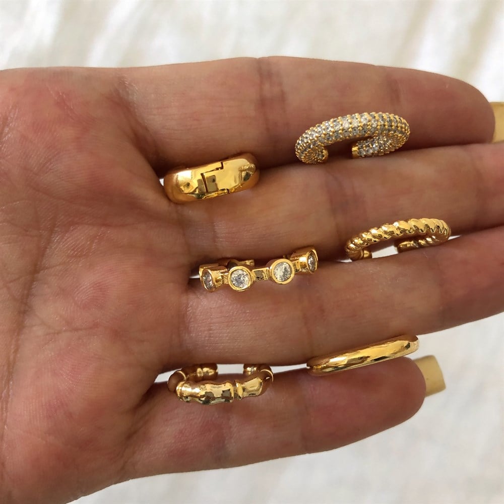 çeşitli ear cuff