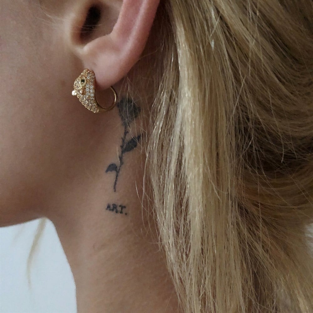 Creature earrings