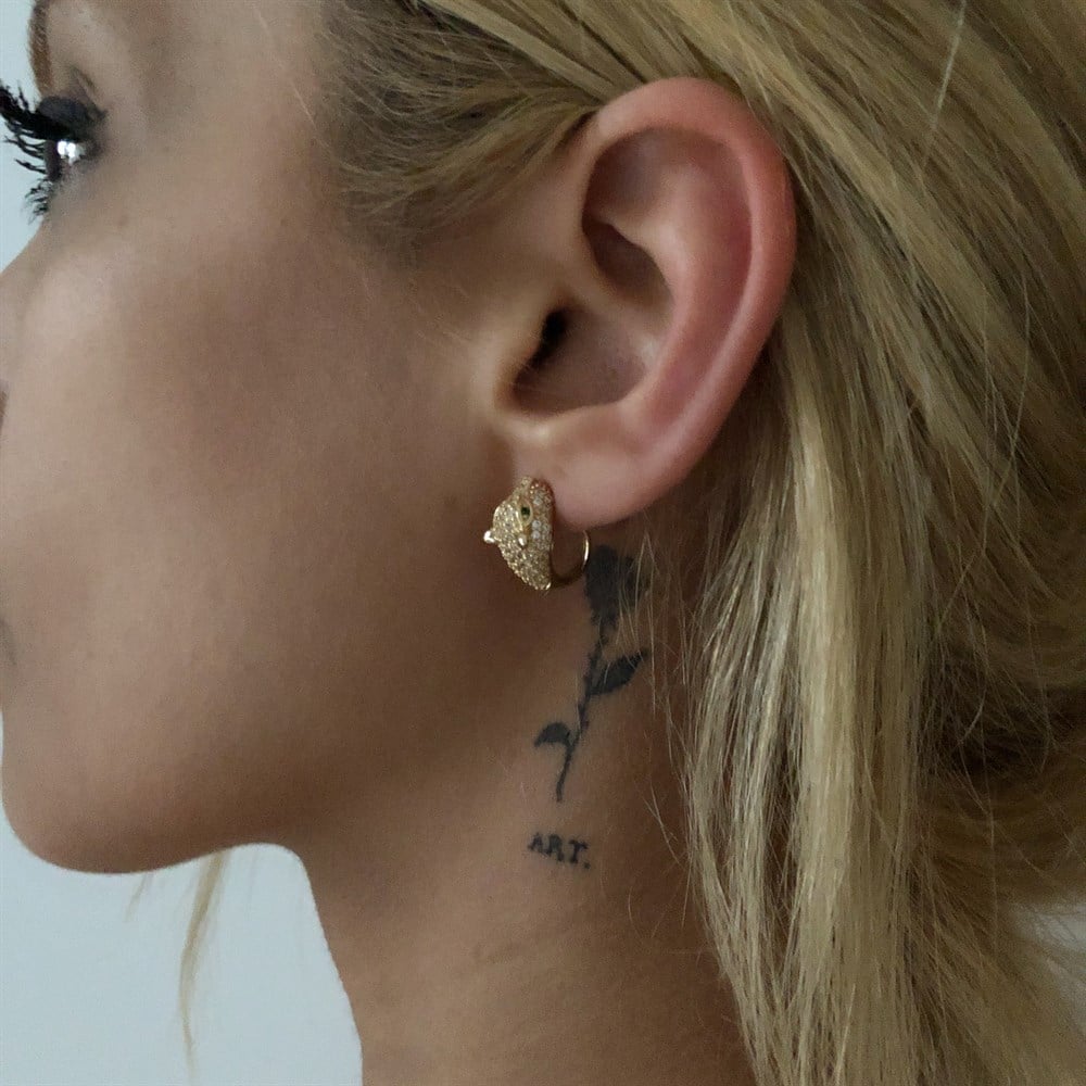 Creature earrings