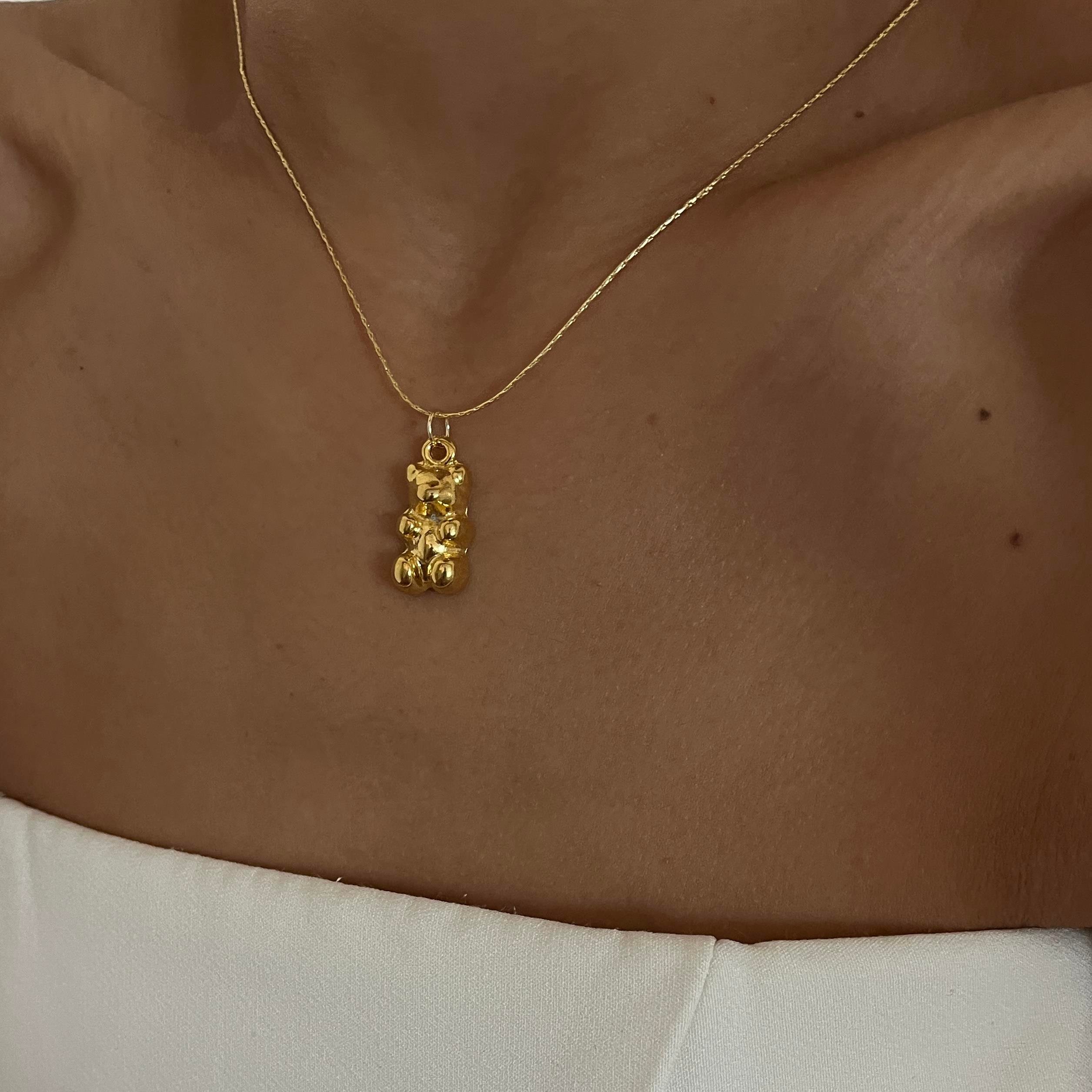 Gold Jelibon Kolye