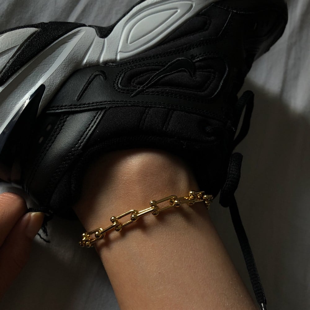 gold punk halhal