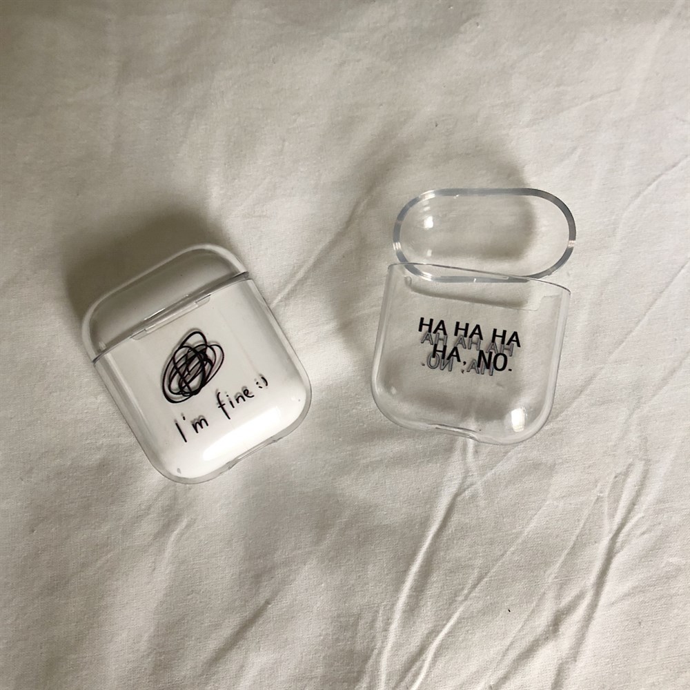 ha ha ha ha, no airpods case