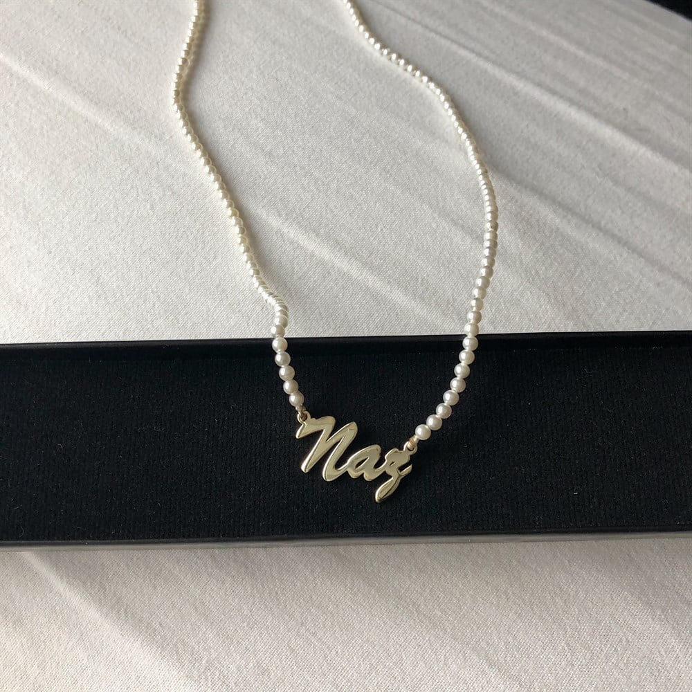 incili kelime kolye 925