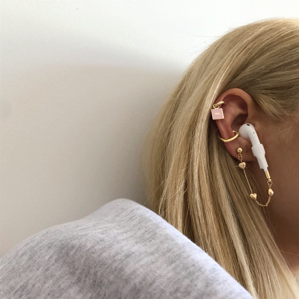 Kalpli airpods tutucu küpe