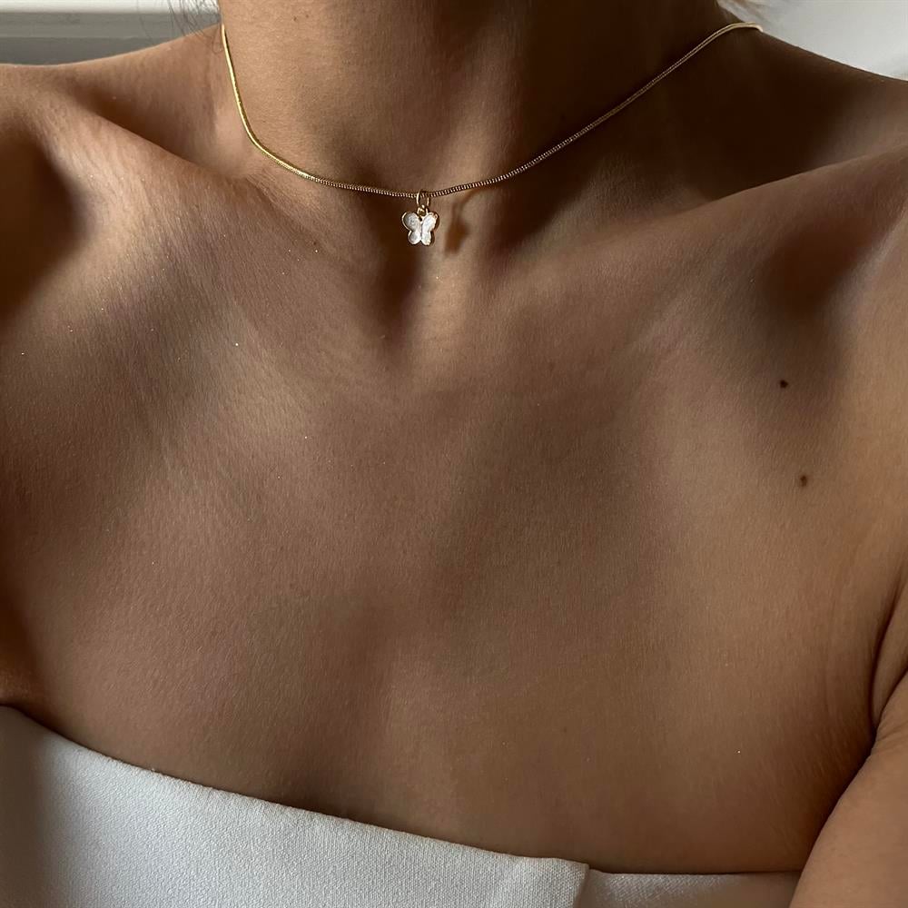 Mini Kelebek Kolye