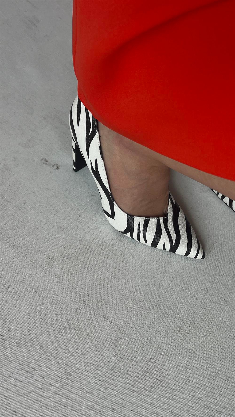 Nar Çiçeği Blazer Elbise Ceket