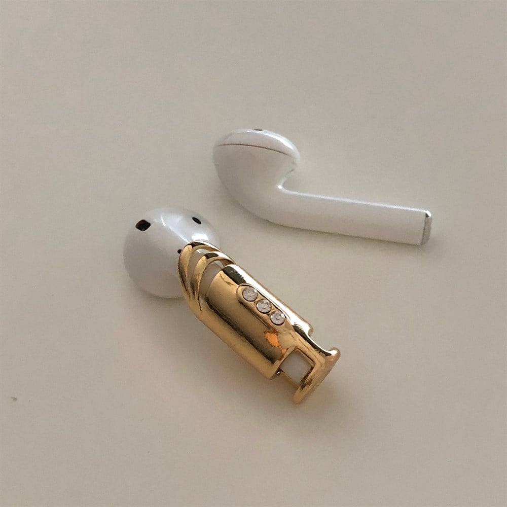taşlı airpods aksesuarı OK ROSES
