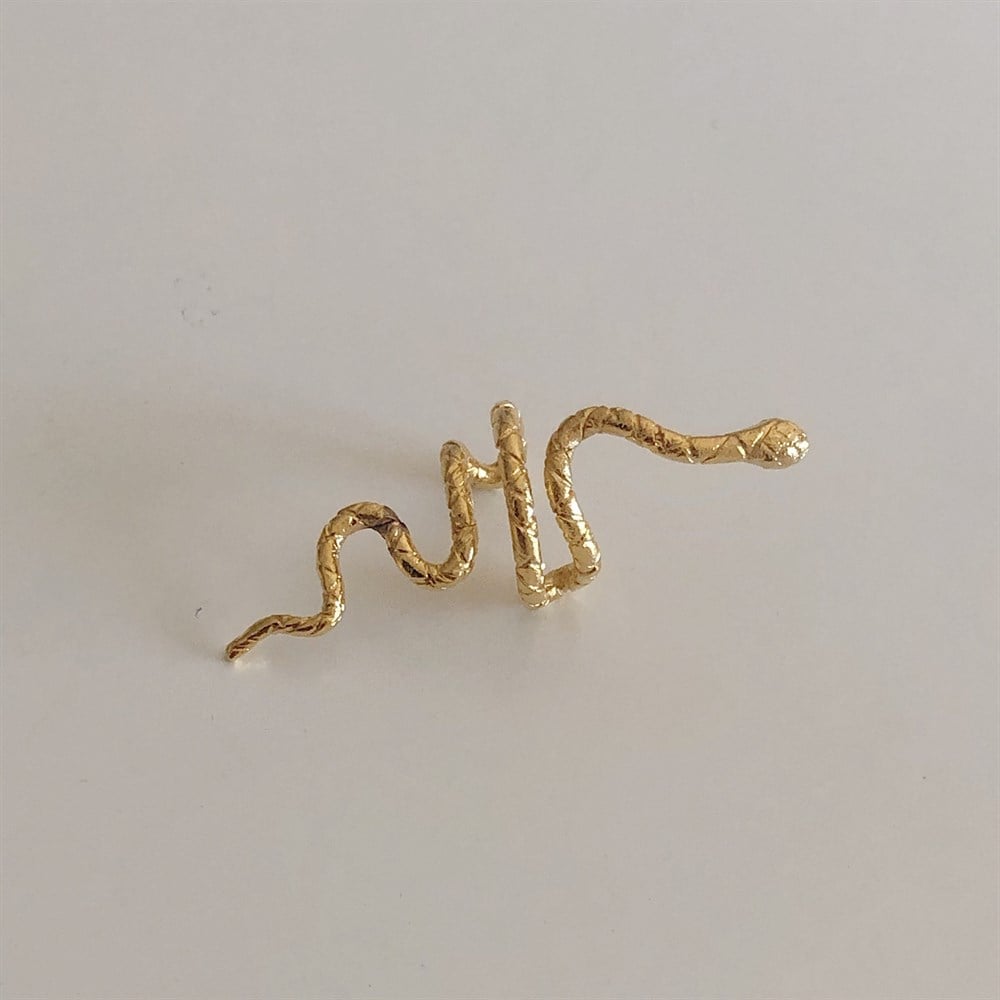 uzun yılan ear cuff