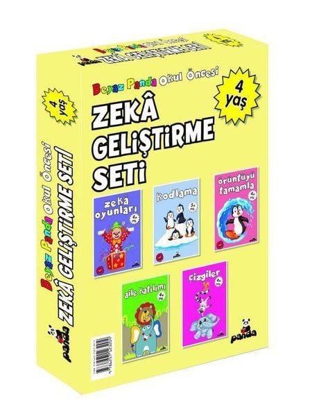 4 Yaş Zeka Geliştirme Seti - 5 Kitap Takım