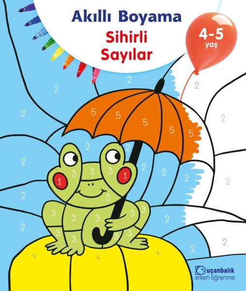 Akıllı Boyama Sihirli Sayılar 4-5 Yaş