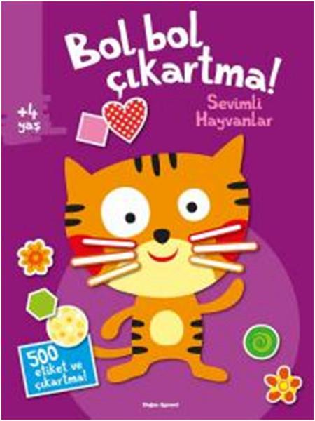 Bol Bol Çıkartma - Sevimli Hayvanlar