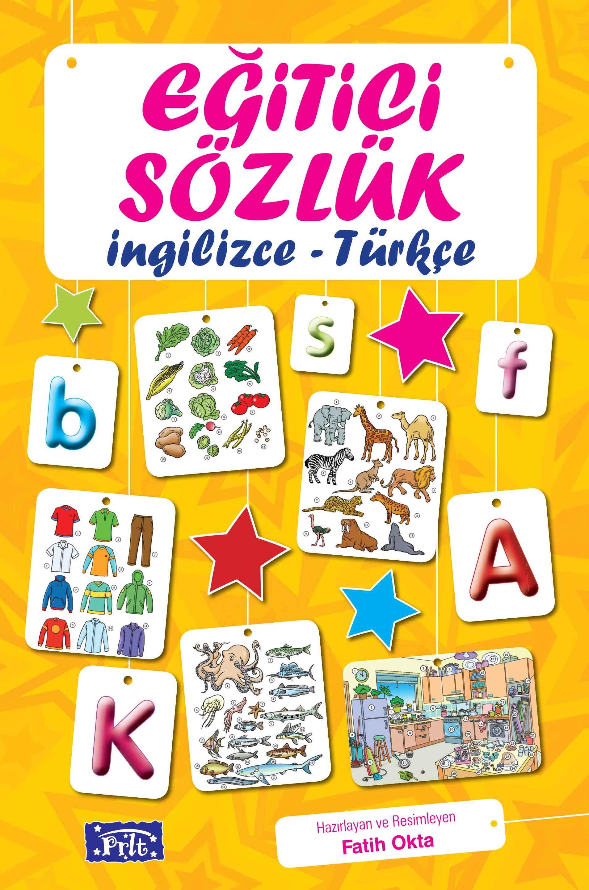 Eğitici Sözlük - İngilizce - Türkçe