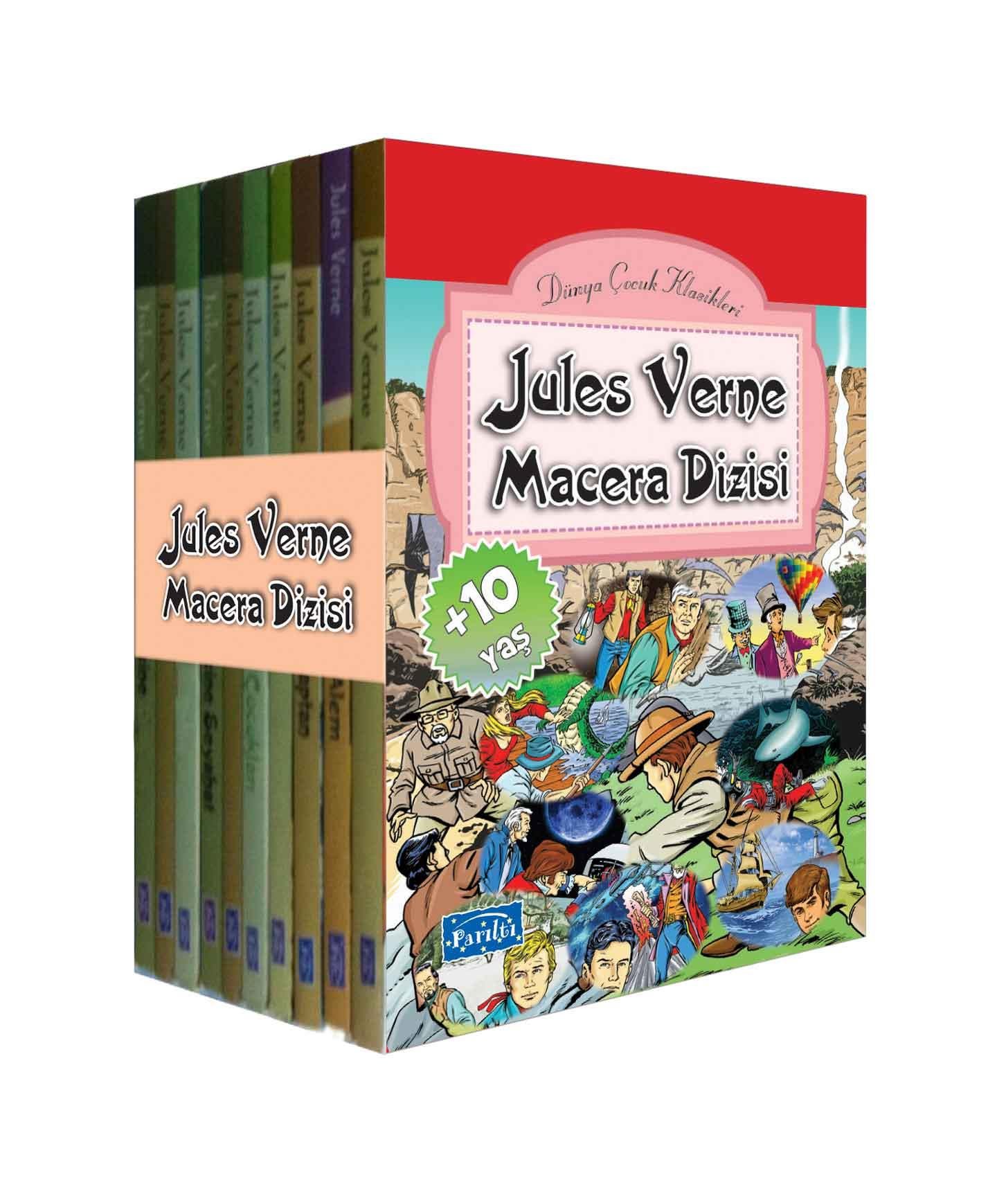 Jules Verne Macera Dizisi (10 Kitap Takım)
