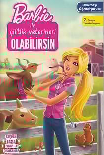 Okumayı Öğreniyorum 2. Seviye - Barbie ile Çiftlik Veterineri Olabilirsin