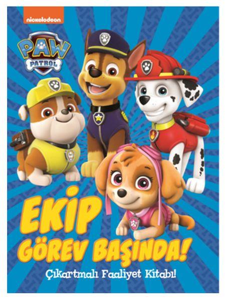 Paw Patrol - Ekip Görev Başında Çıkartmalı Faaliyet Kitabı