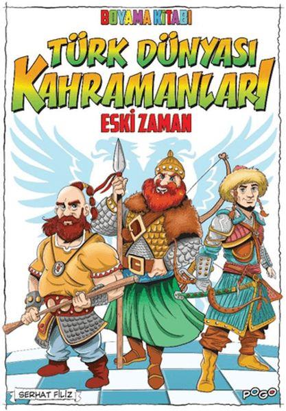Türk Dünyası Kahramanları Boyama Kitabı