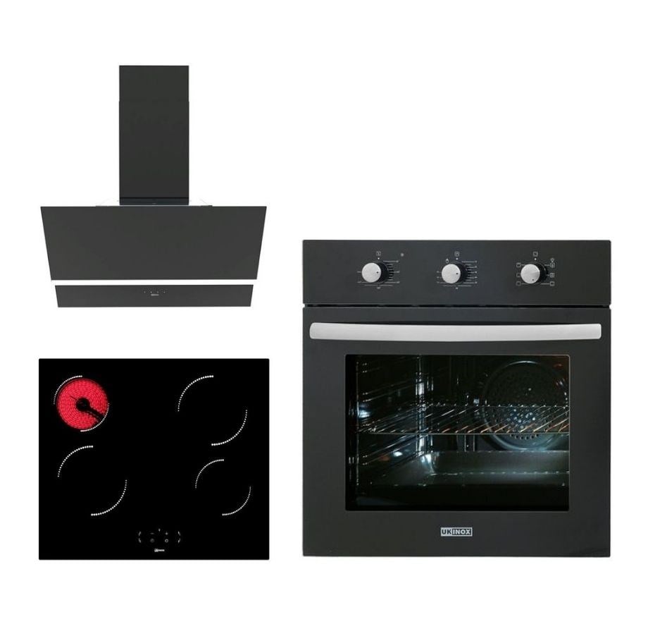 Ukinox Set Vitroseramik Ocak