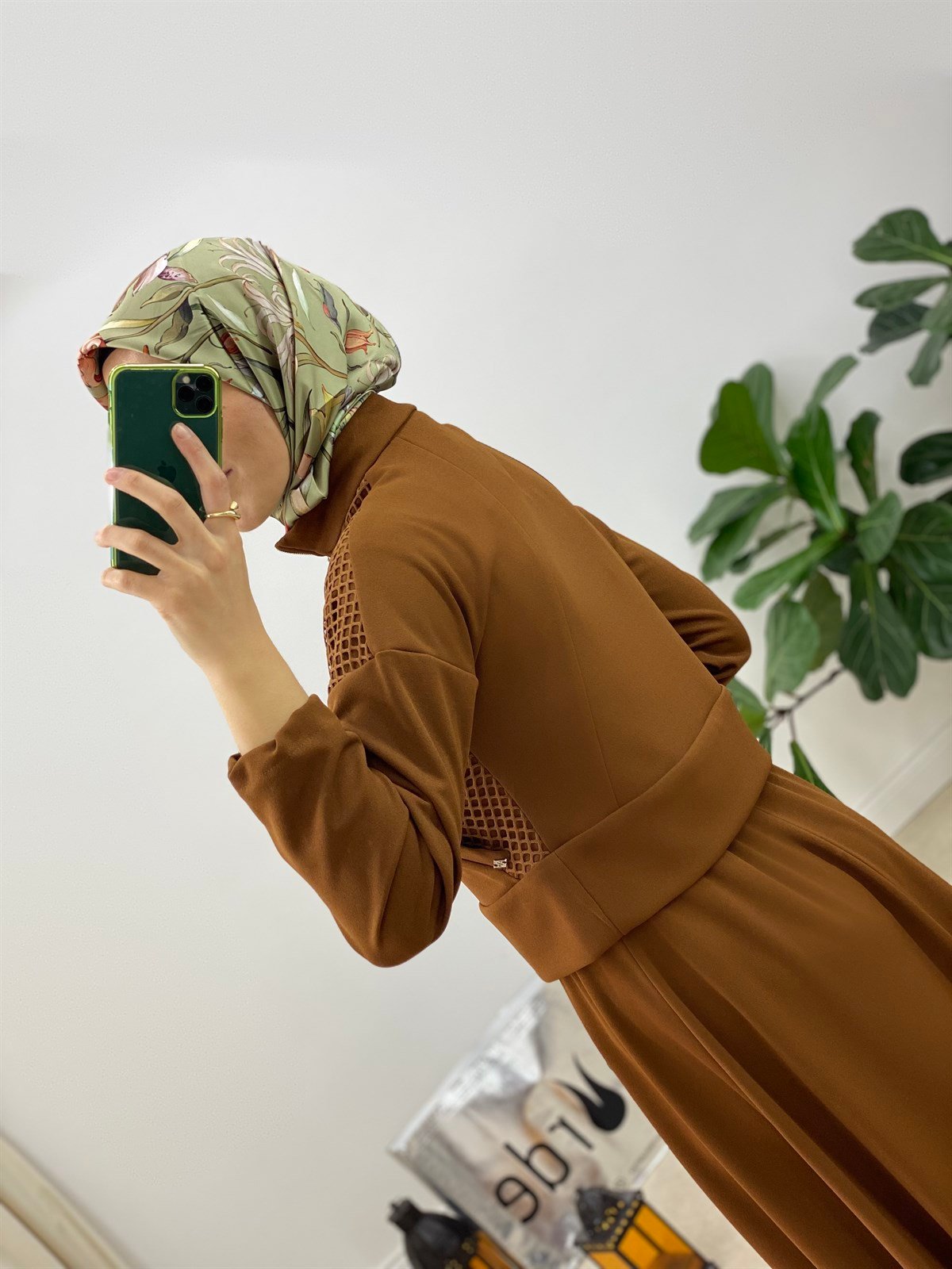 Armine Örme Krep Etekli Takım 