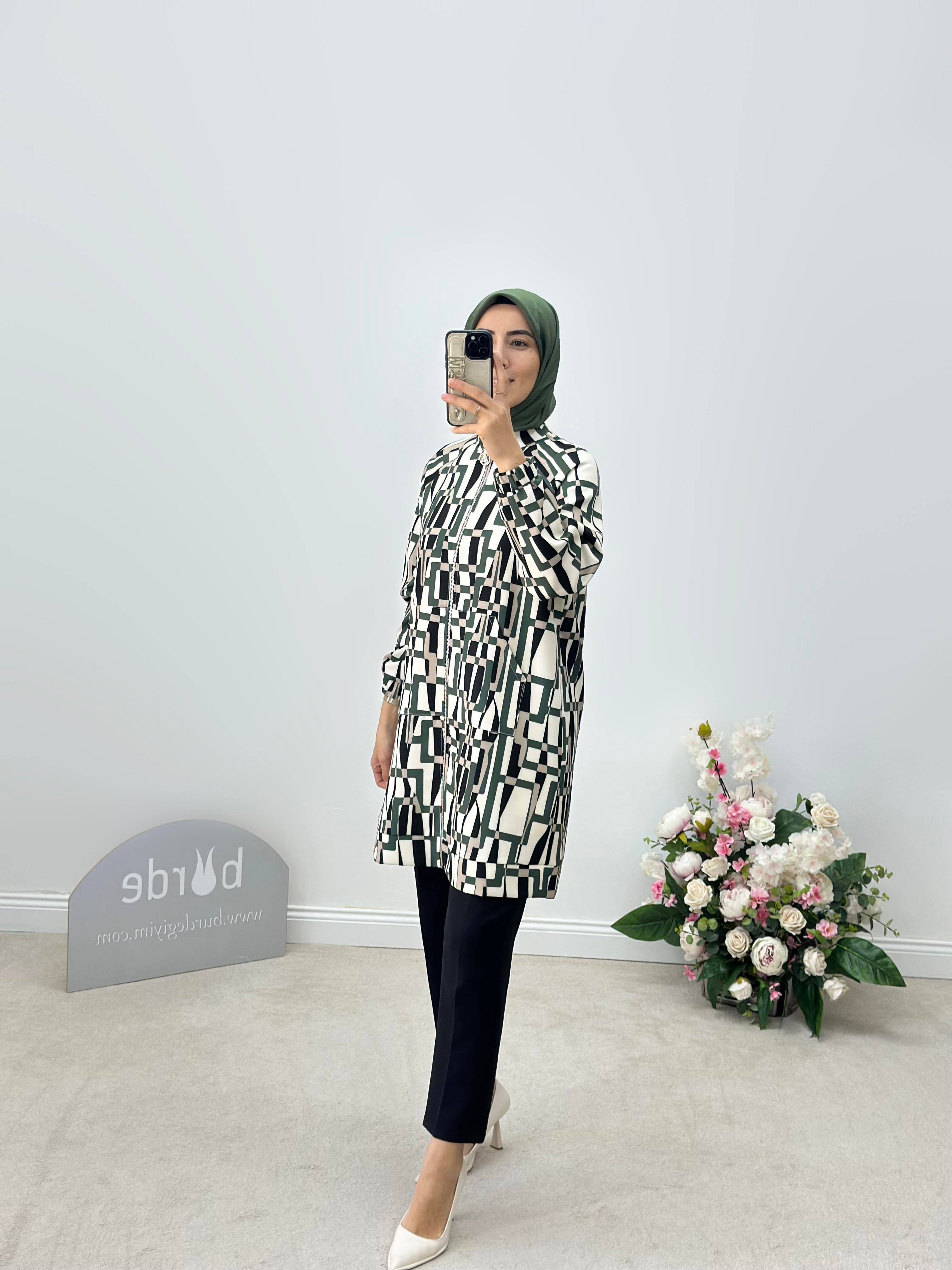 Armine Trend Desenli Ceket