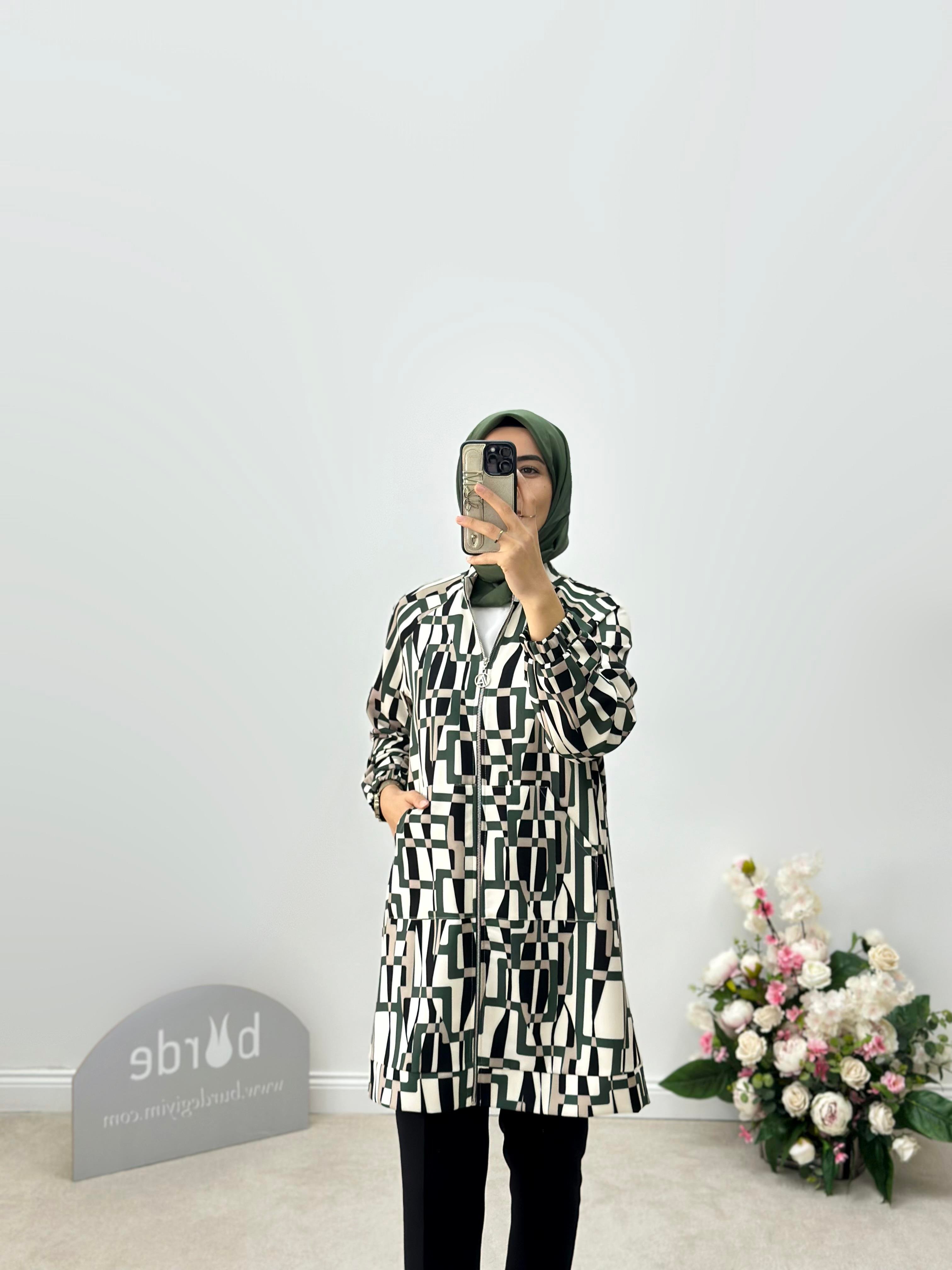 Armine Trend Desenli Ceket