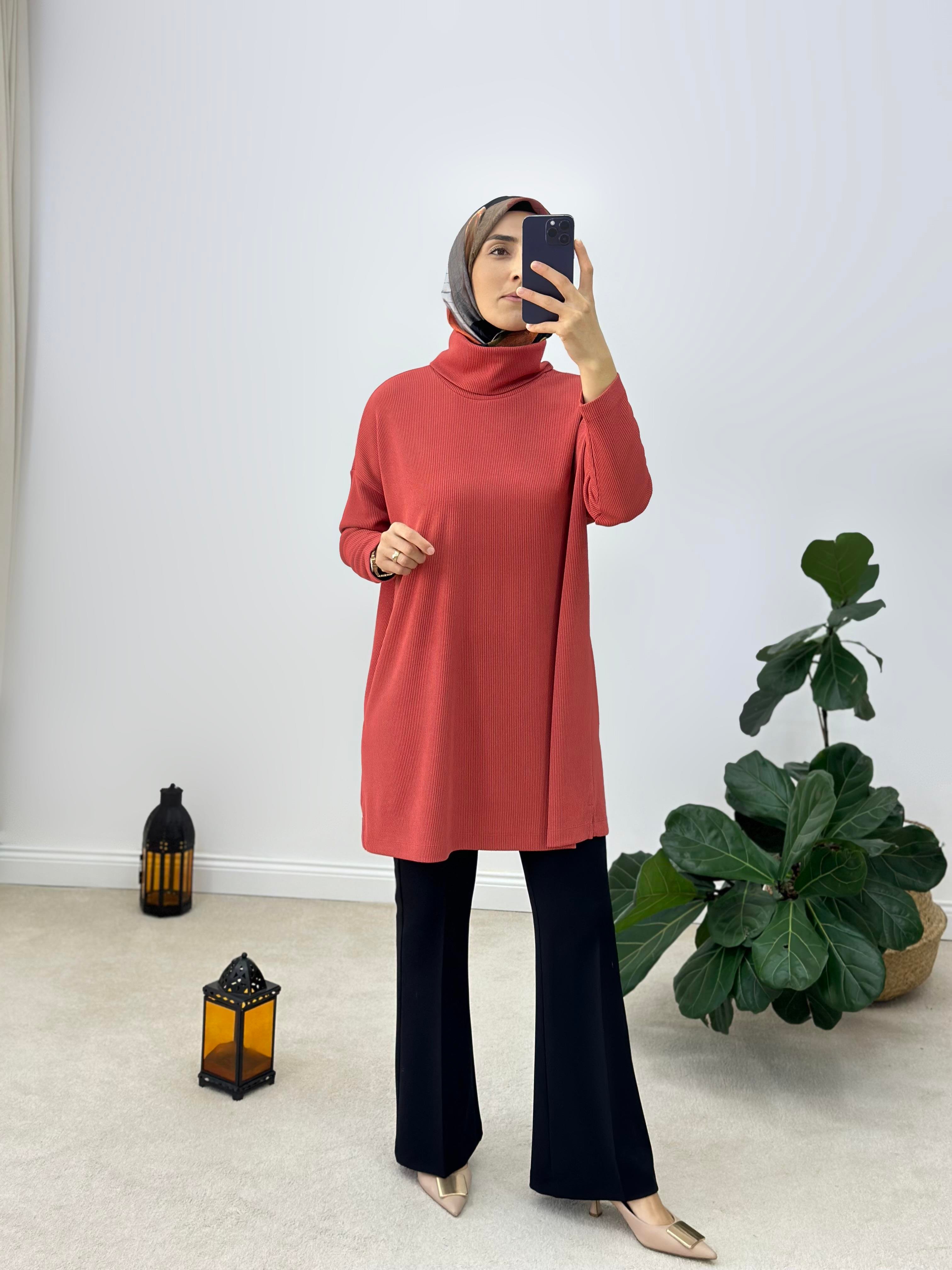 Armine Trend Double Krep İspanyol Paça Pantolon
