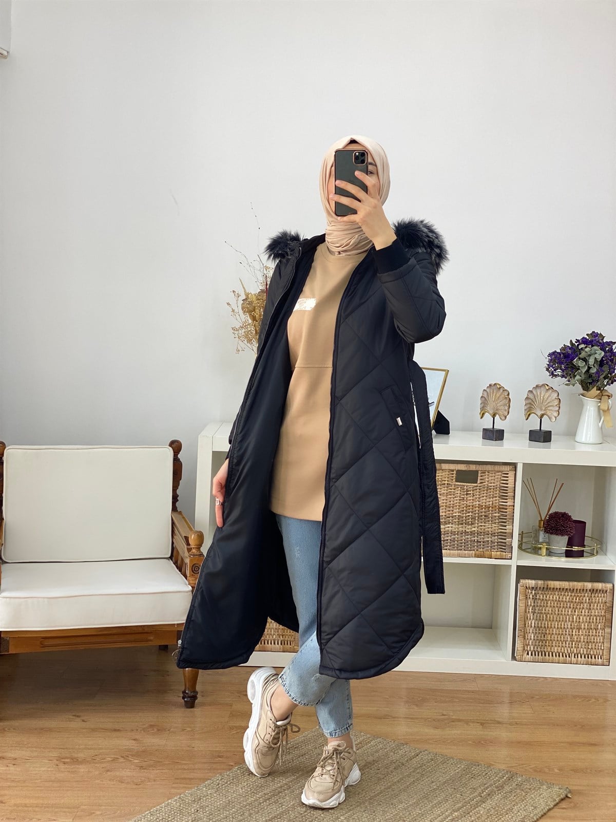 Armine Trend Kapitone Mont