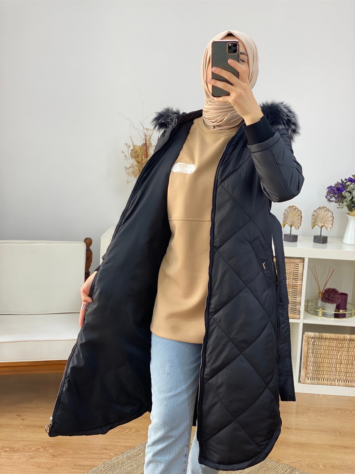 Armine Trend Kapitone Mont