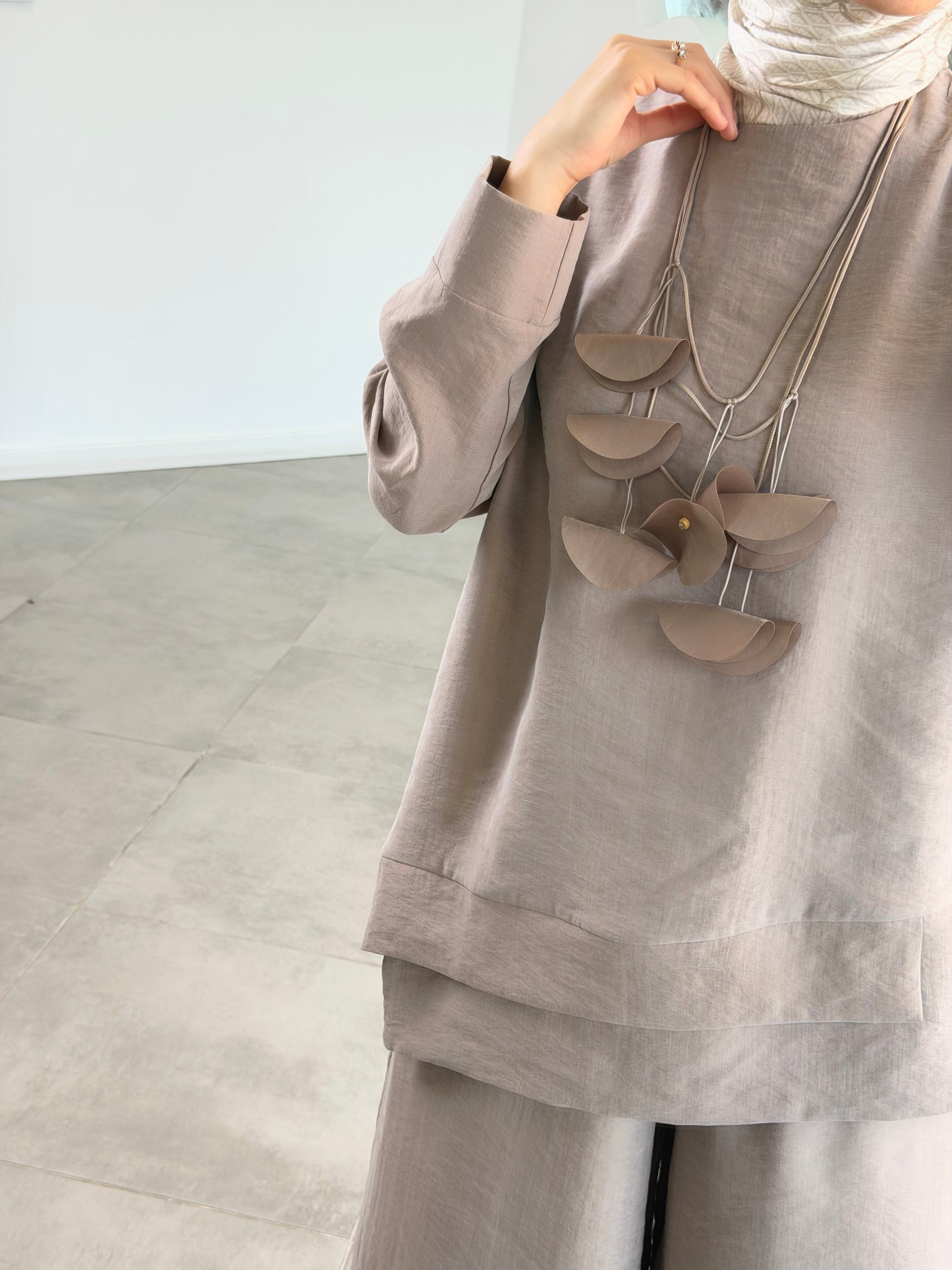 Armine Trend Kolye Detaylı Takım