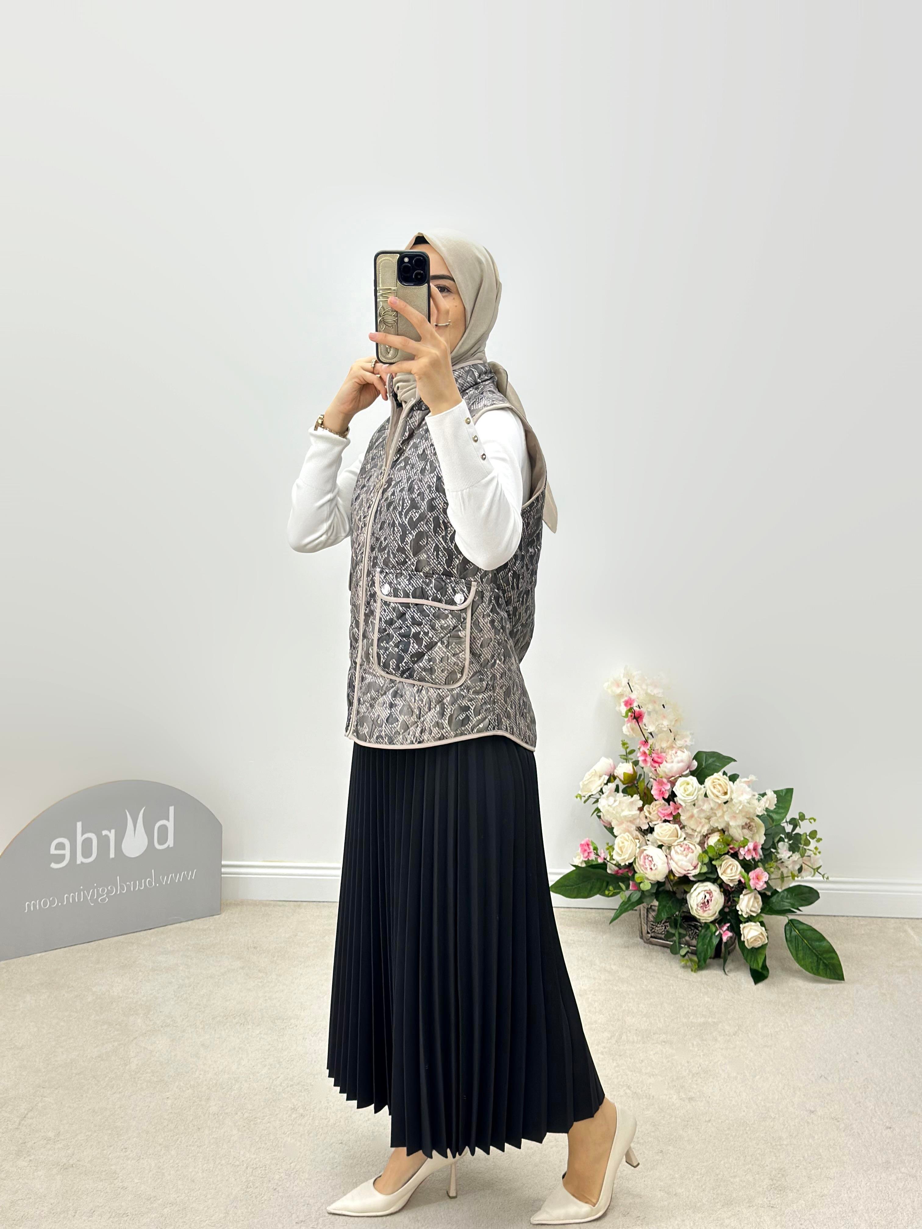 Armine Trend Leopar Yelek