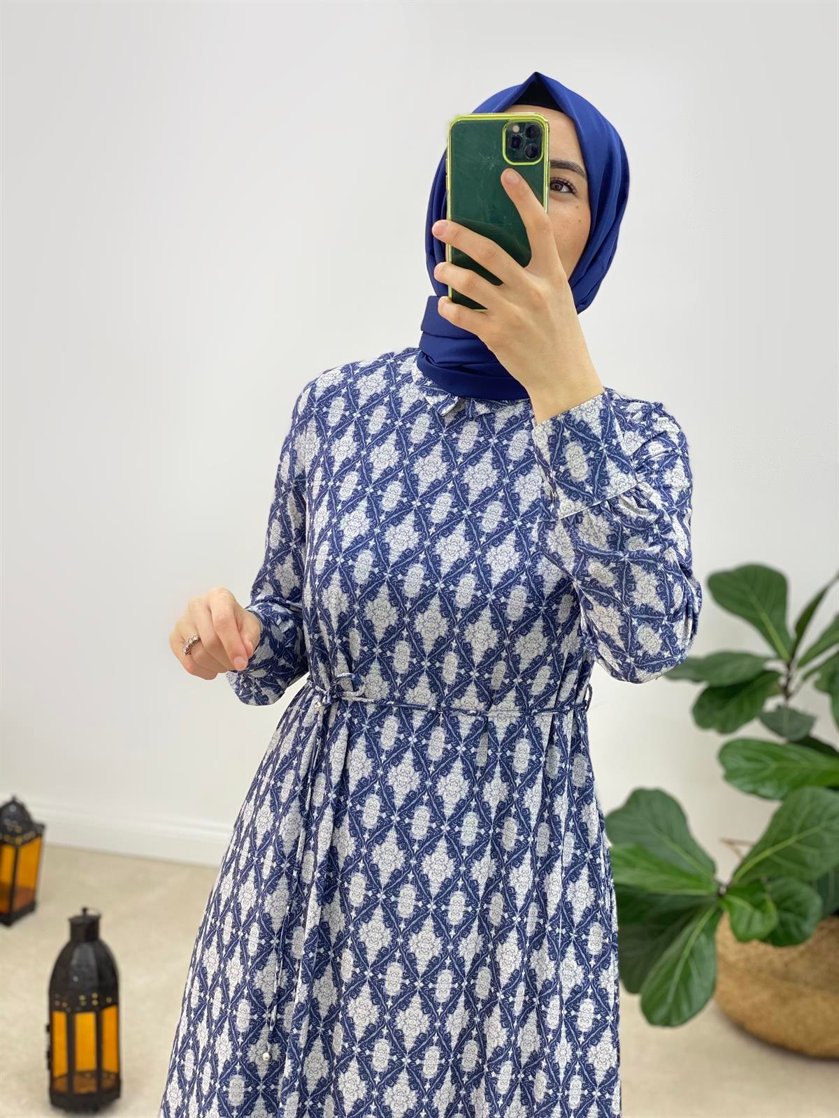 Armine Trend Tam Astalı Elbise