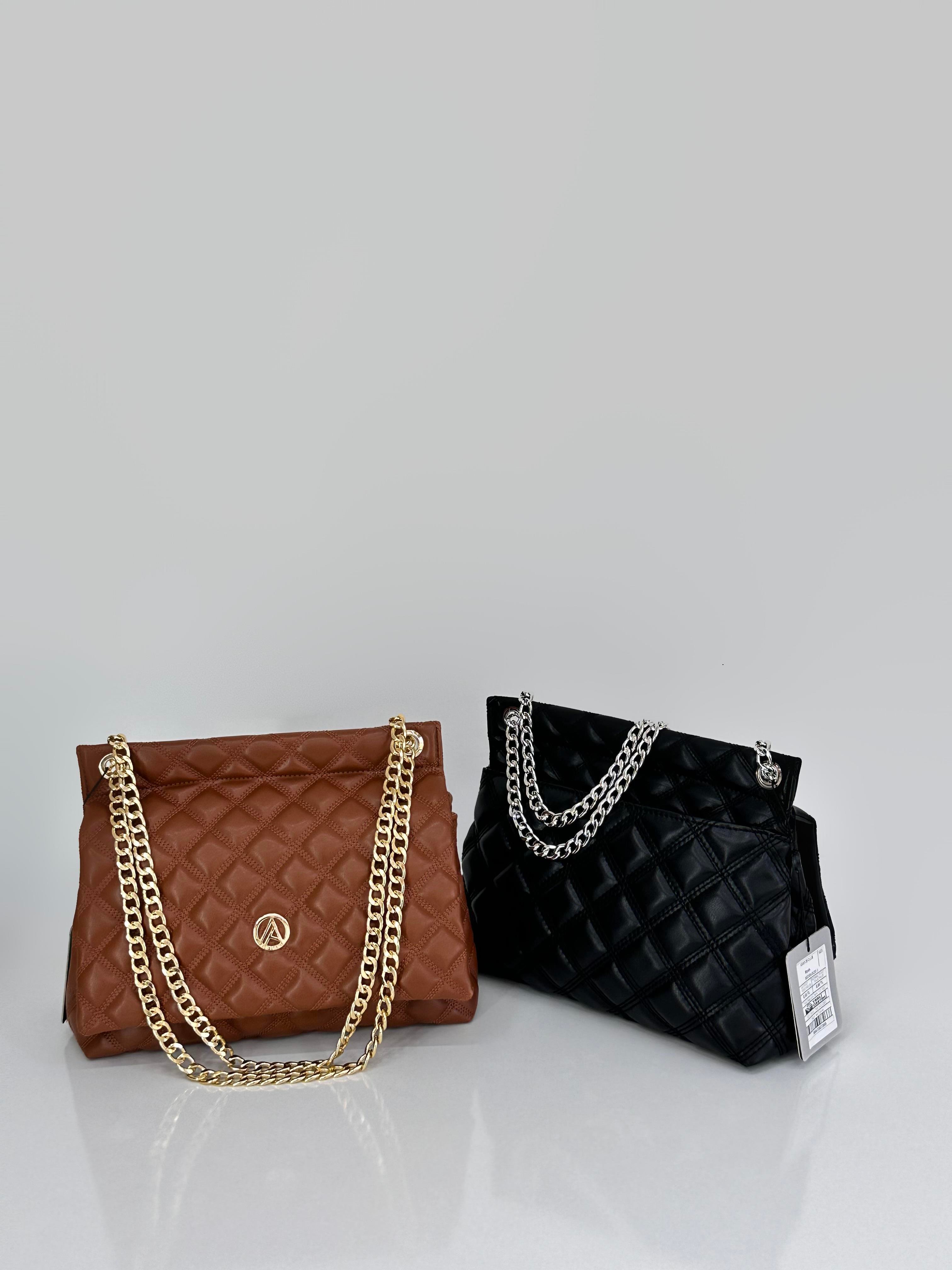 Armine Trend Zincirli Çanta ARM130-1 Taba 