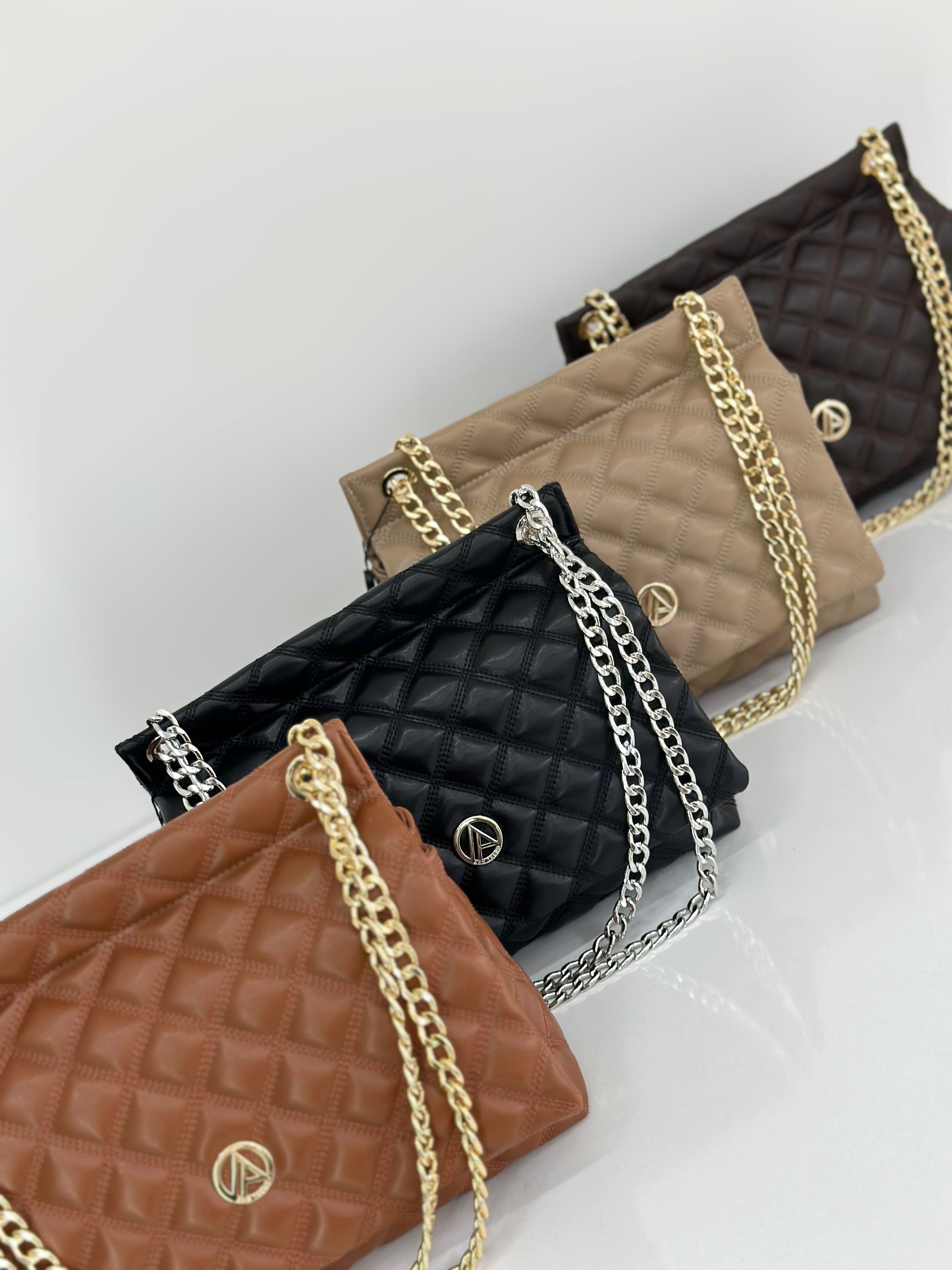 Armine Trend Zincirli Çanta ARM130-1 Taba 