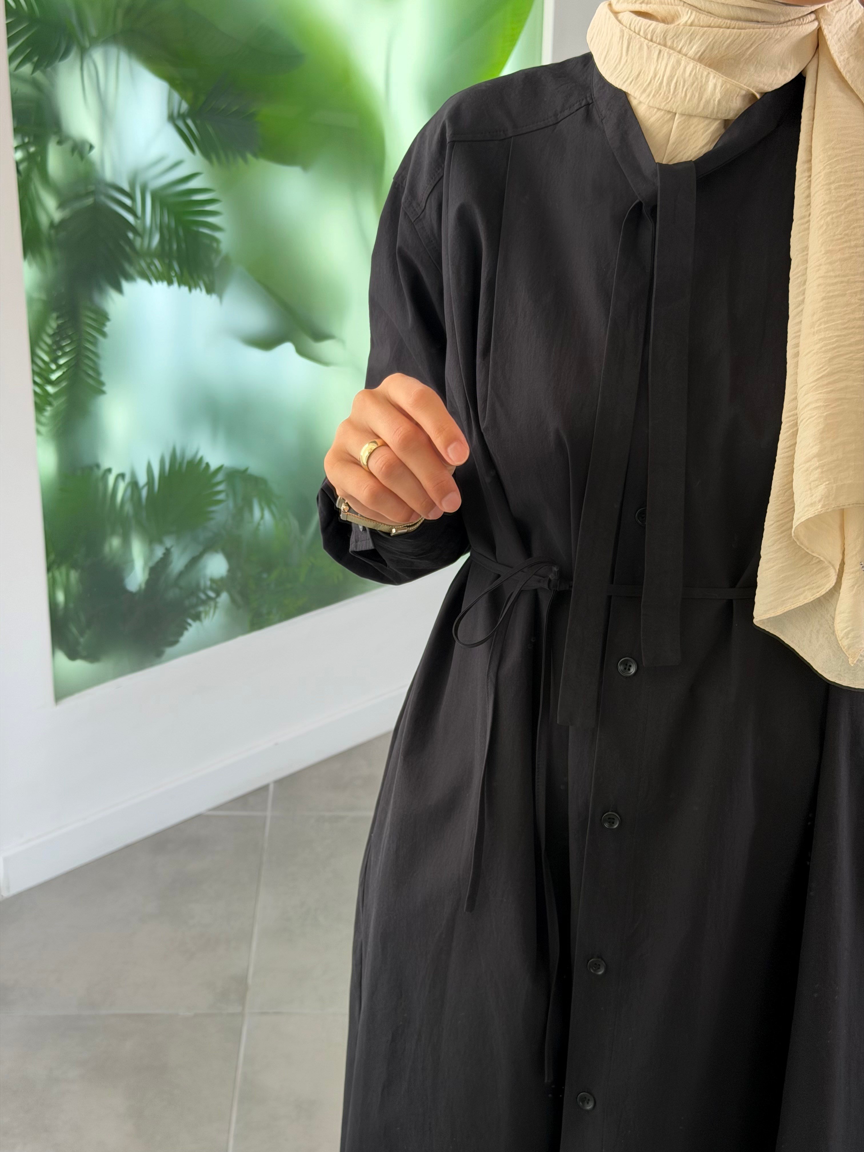 Aura Bağlamalı Tunik