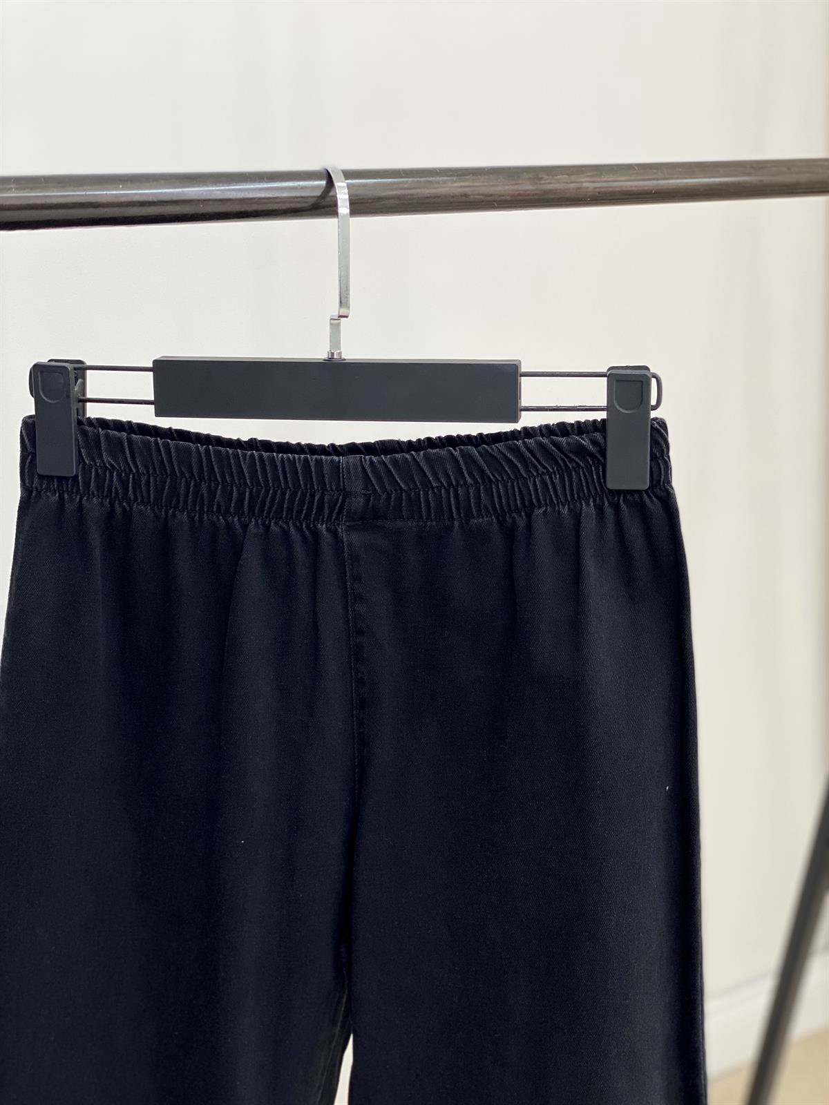 Beli Lastikli Yıkamalı Jean Pantolon