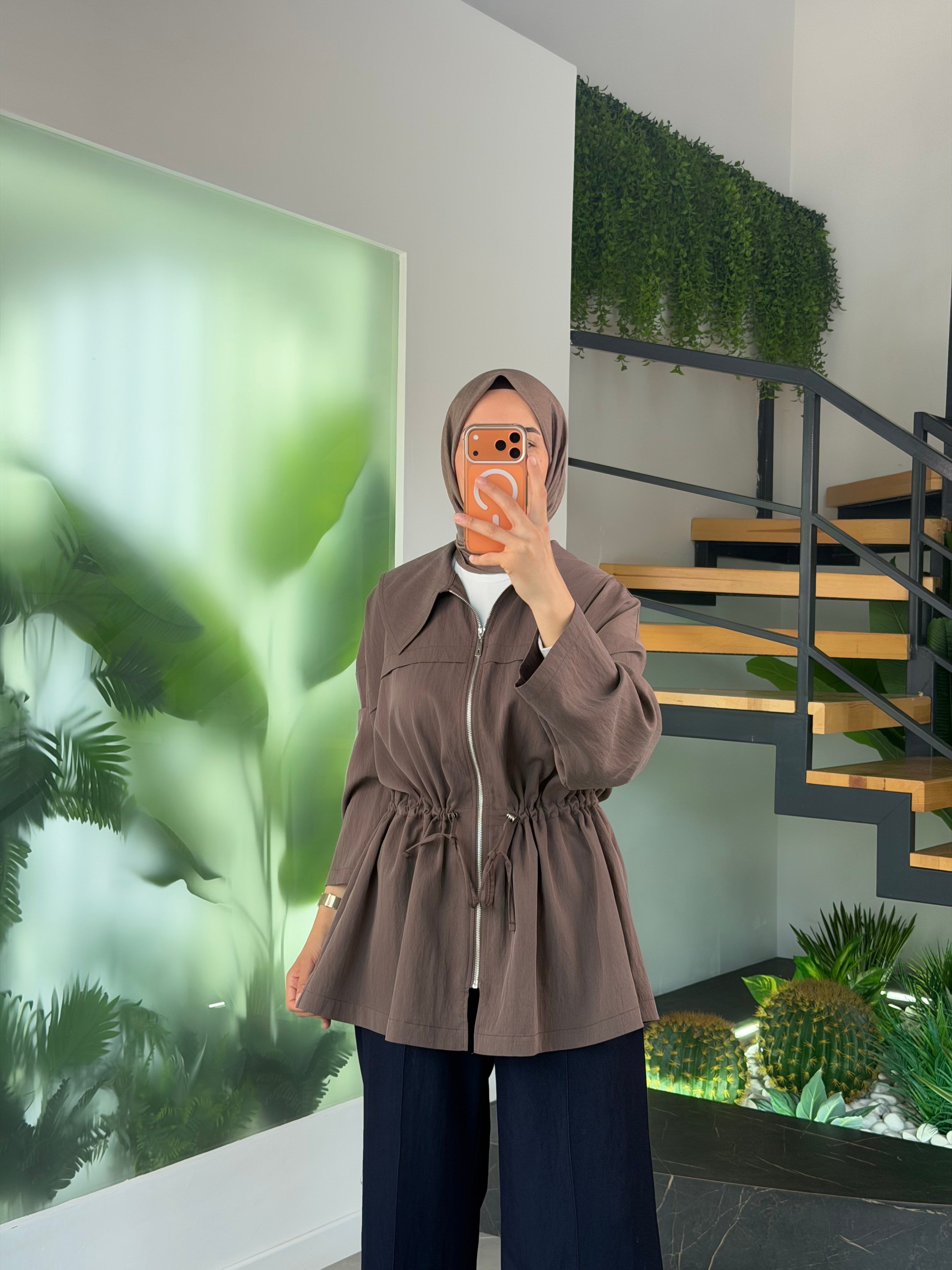 Beli Tünelli Oversize Ceket
